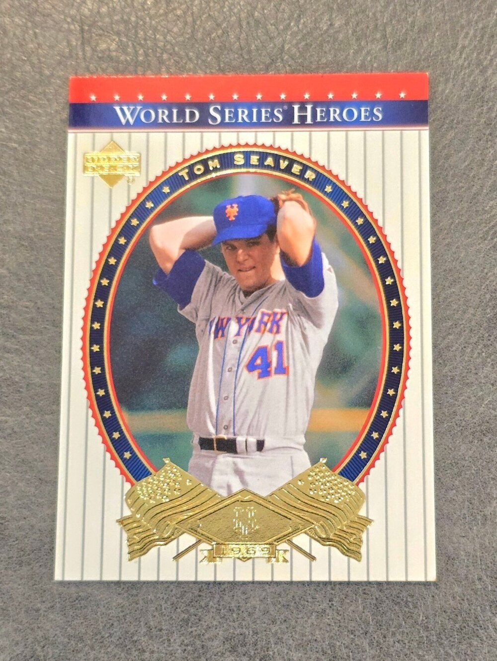 2002 Upper Deck World Series Heroes #48 Tom Seaver Baseball Card